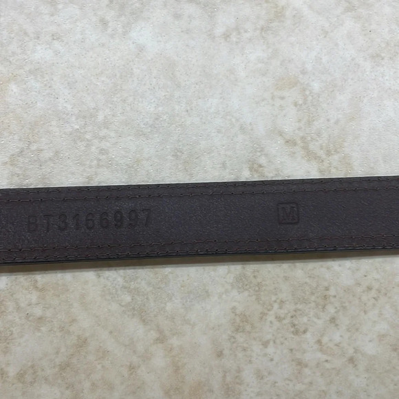 Fossil Women’s Belt Patchwork Color Block Genuine Leather Silver Buckle Size M - Picture 8 of 16